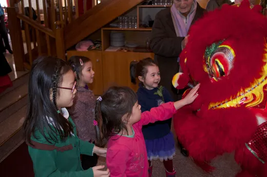 La relève de la danse du Lion